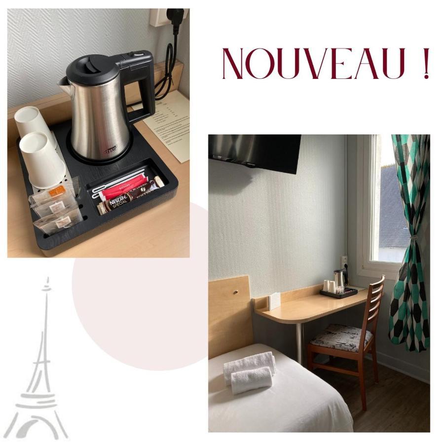 Hotel De Paris Barneville-Carteret Bagian luar foto